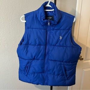 Ralph Lauren Vibrant Blue Outerwear perfect for layering
